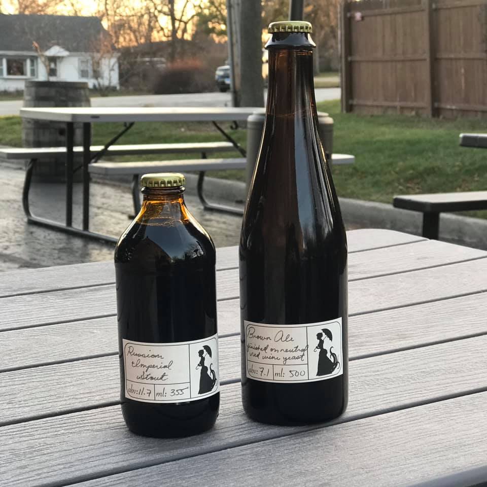 Two bottles from Miskatonic