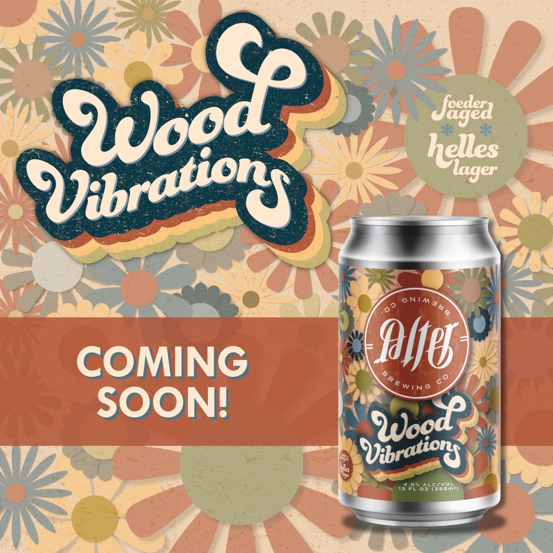 Graphic promotion Wood Vibrations (featuring the can art) ... coming soon