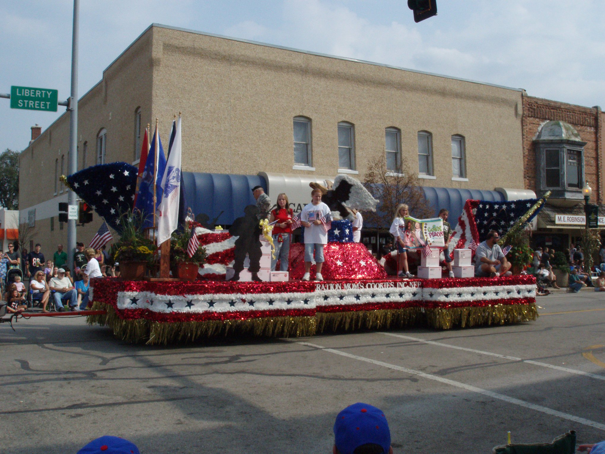 float in a parade