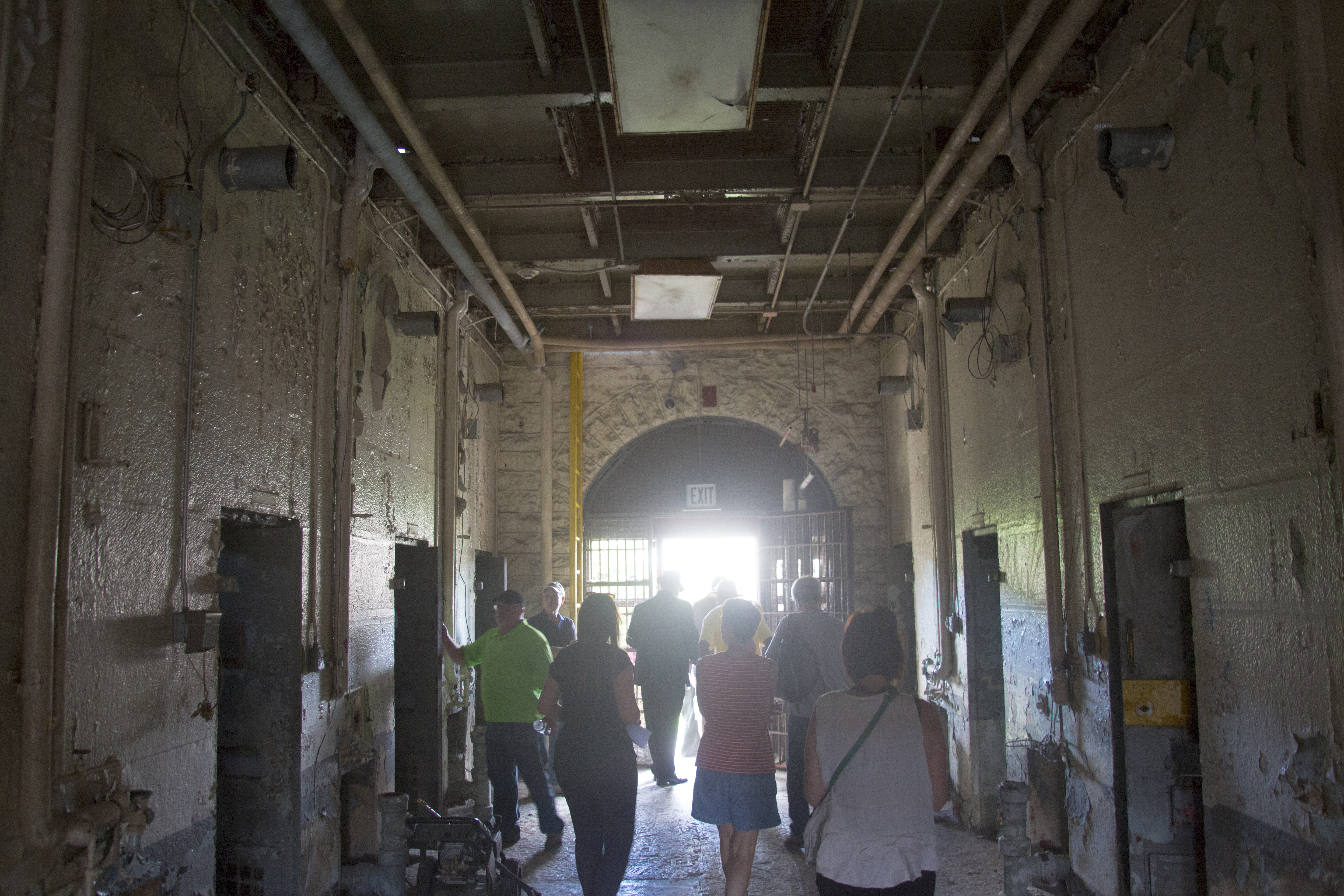Old joliet prison north side entry way